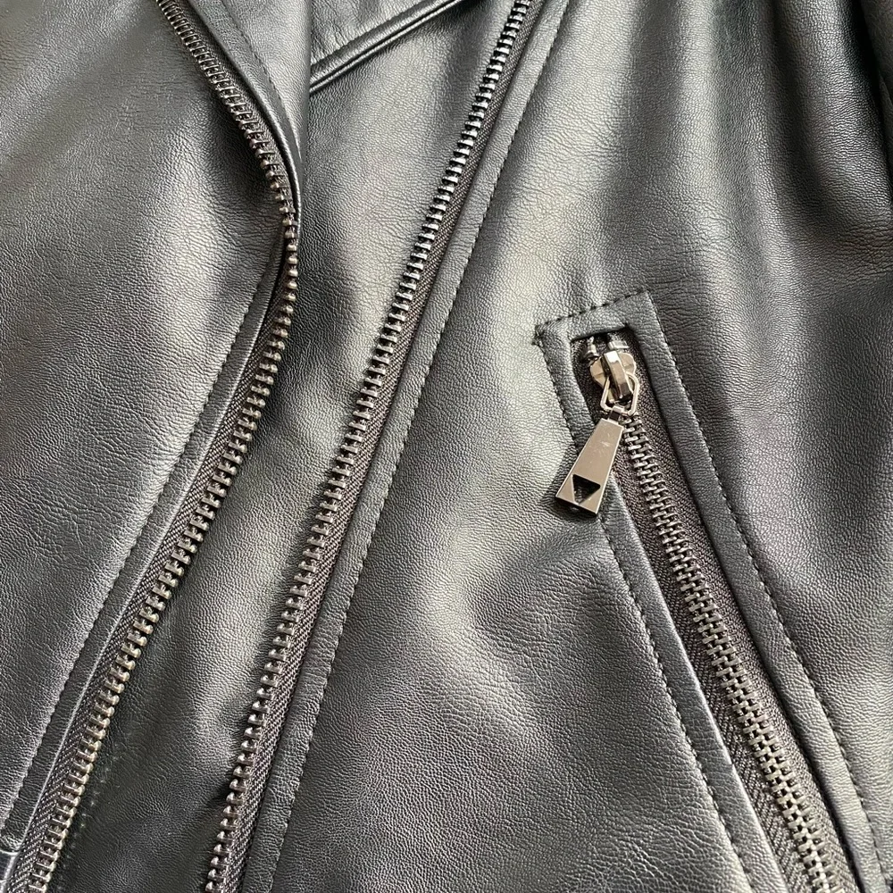 Guess Faux Leather Jacket size S - Picture 3 of 7